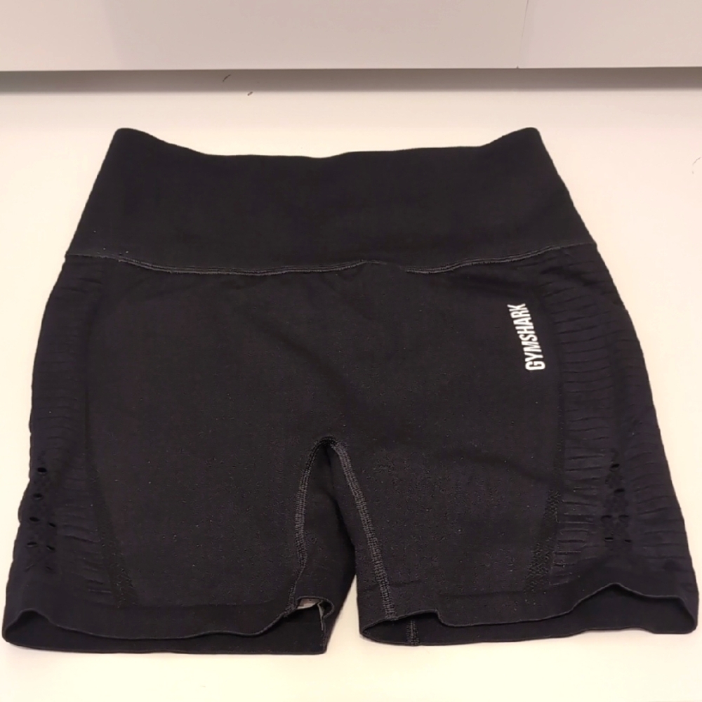 Gymshark Black Athletic Bicycle Shorts Size Medium